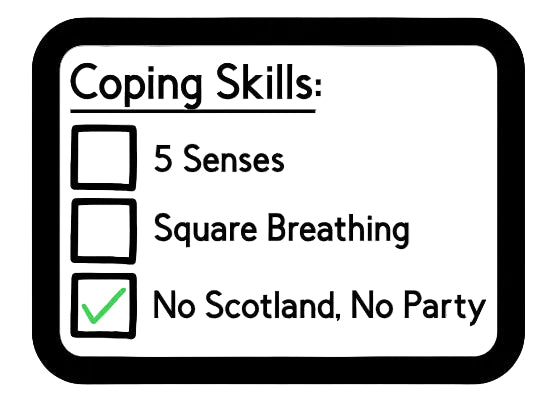 Tartan Army Stickers
