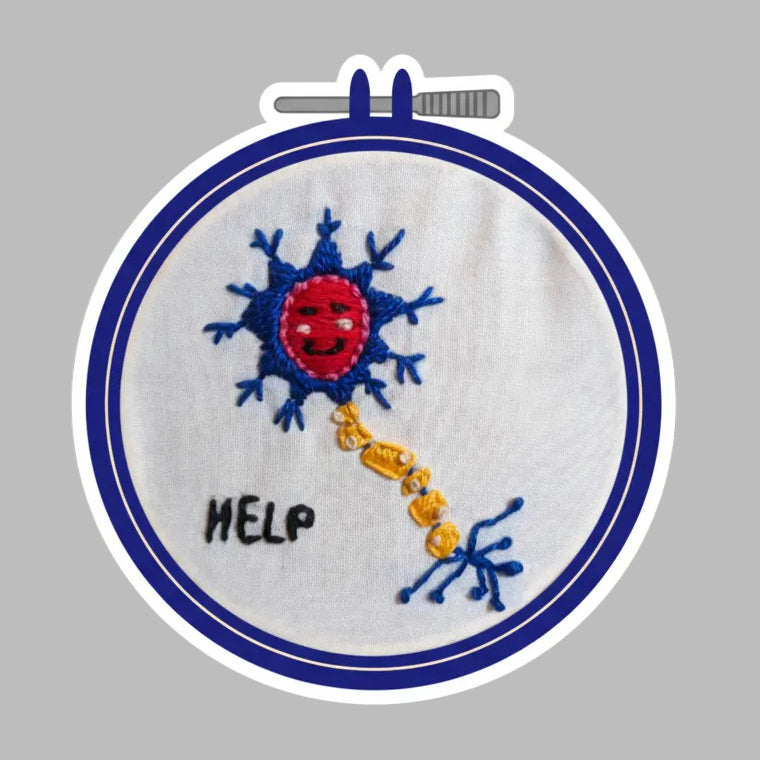 Find Help Sticker