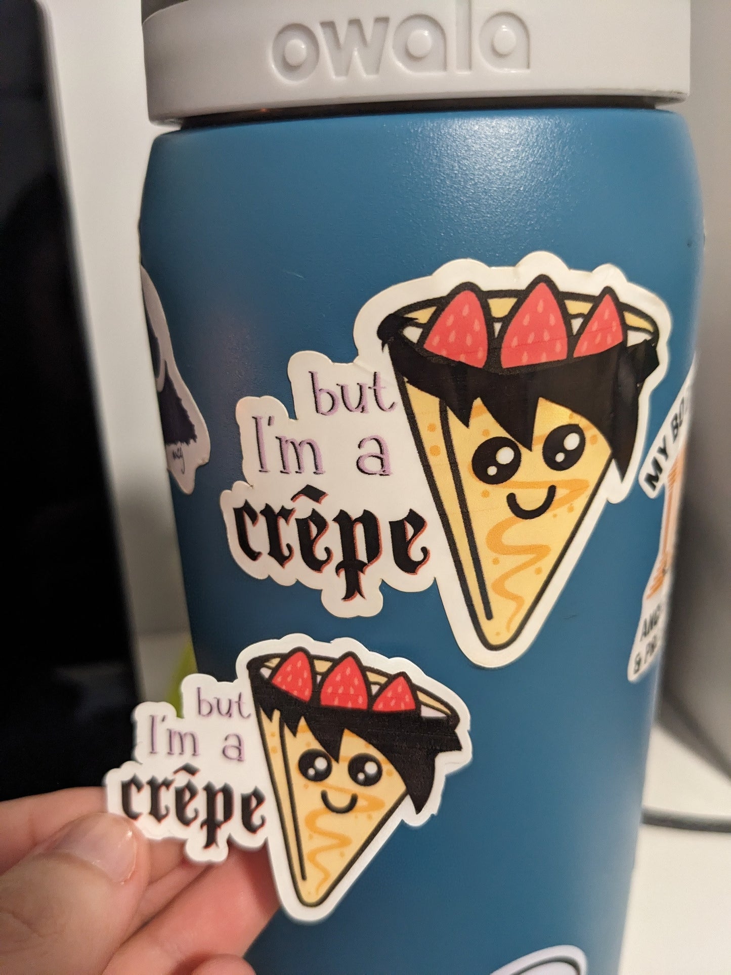 "But I'm a Crêpe" Sticker